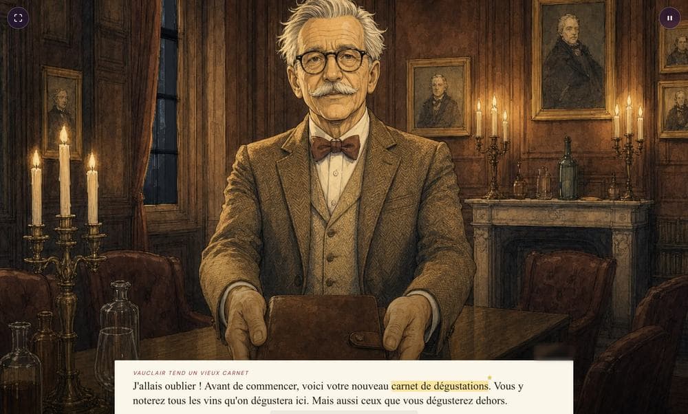 Vauclair remet le carnet de dégustation