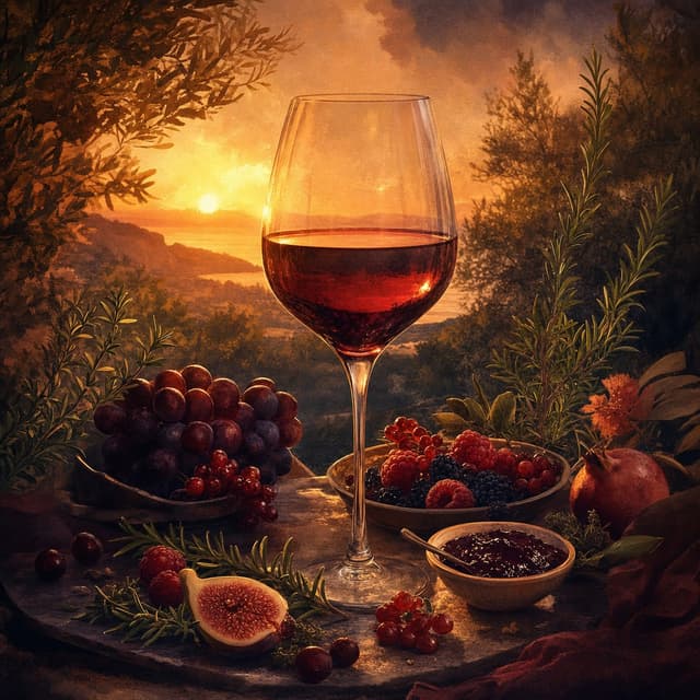 Illustration du cépage Grenache