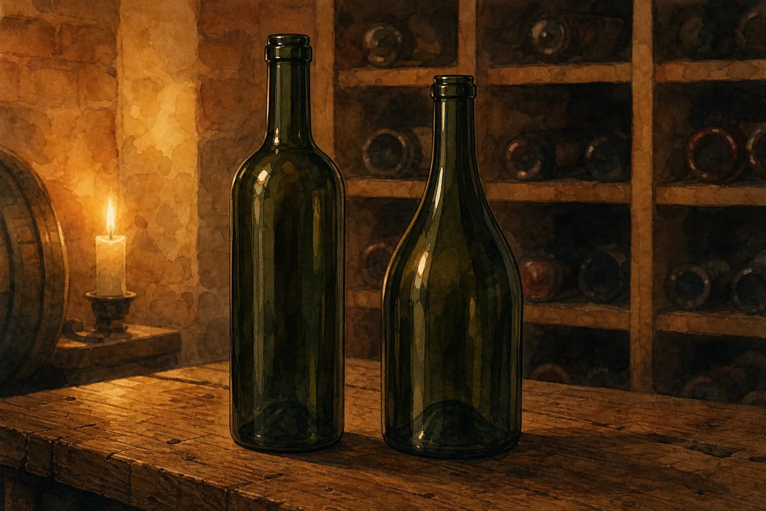 Bourgogne ou Bordeaux : pourquoi ces bouteilles diffèrent