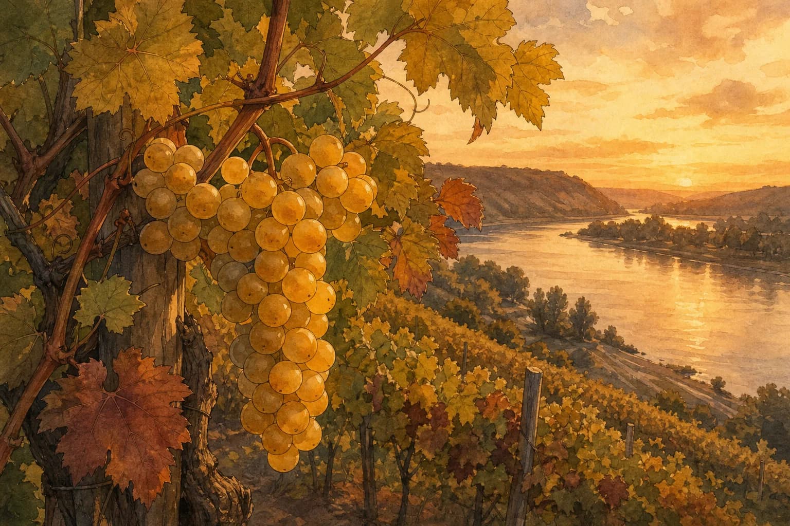 Le chenin blanc : histoire, régions et style