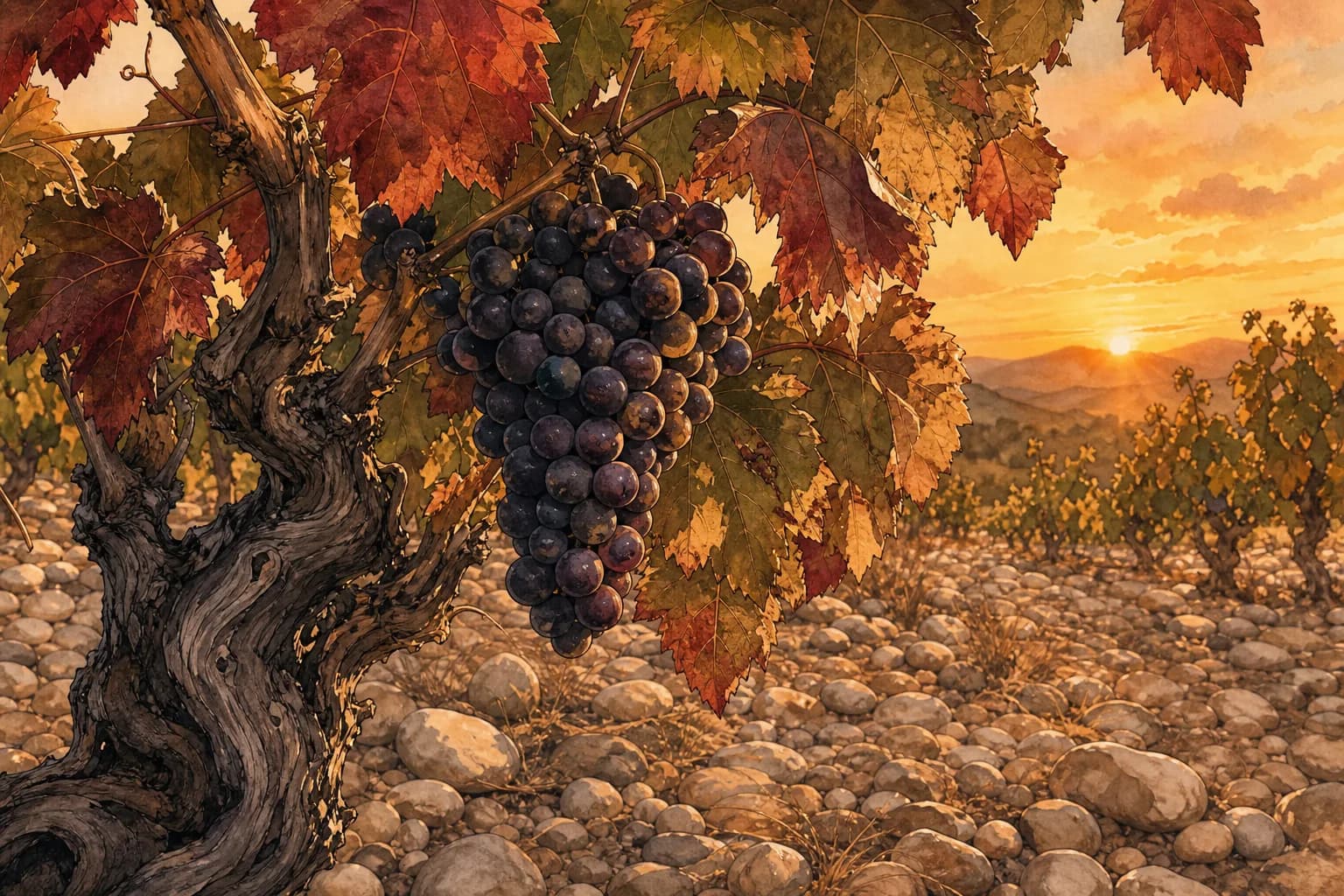 Le grenache : histoire, régions et style