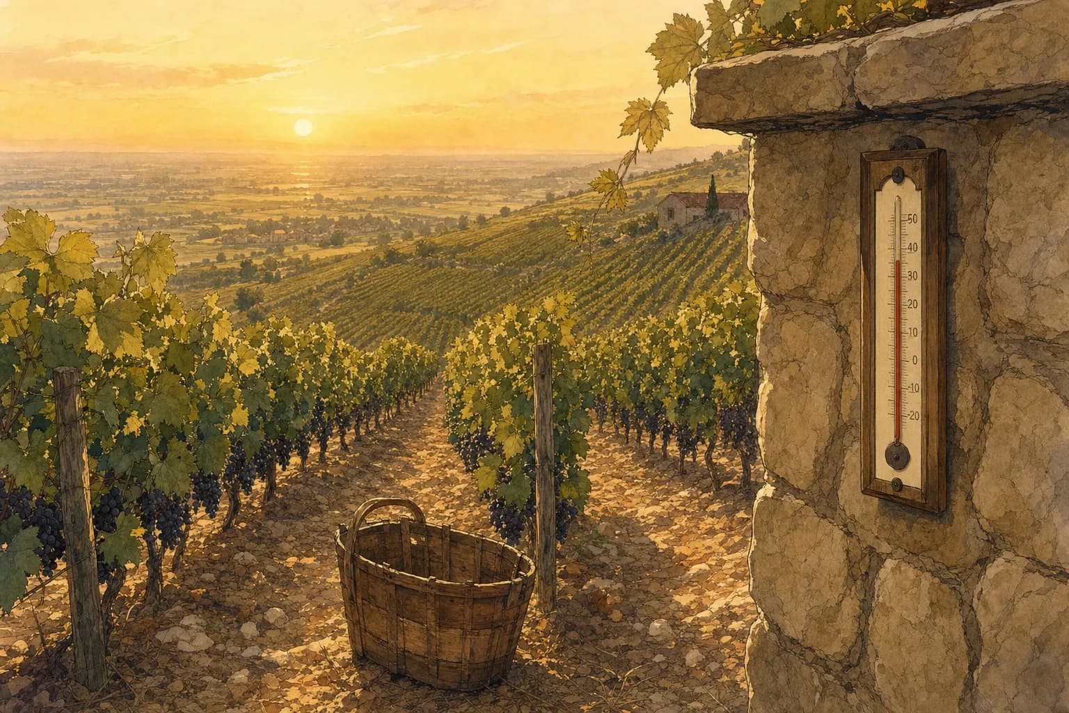 Pinot noir en Bourgogne : tiendra-t-il jusqu'en 2050 ?