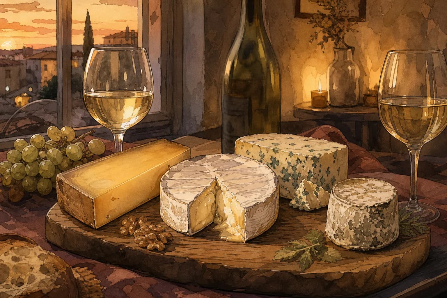 Quel vin avec un plateau de fromages ?